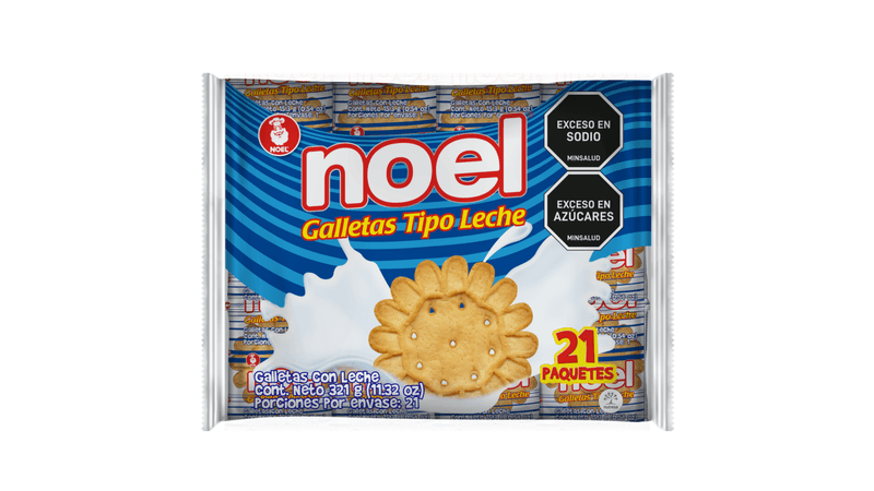 Noel Galletas Leche